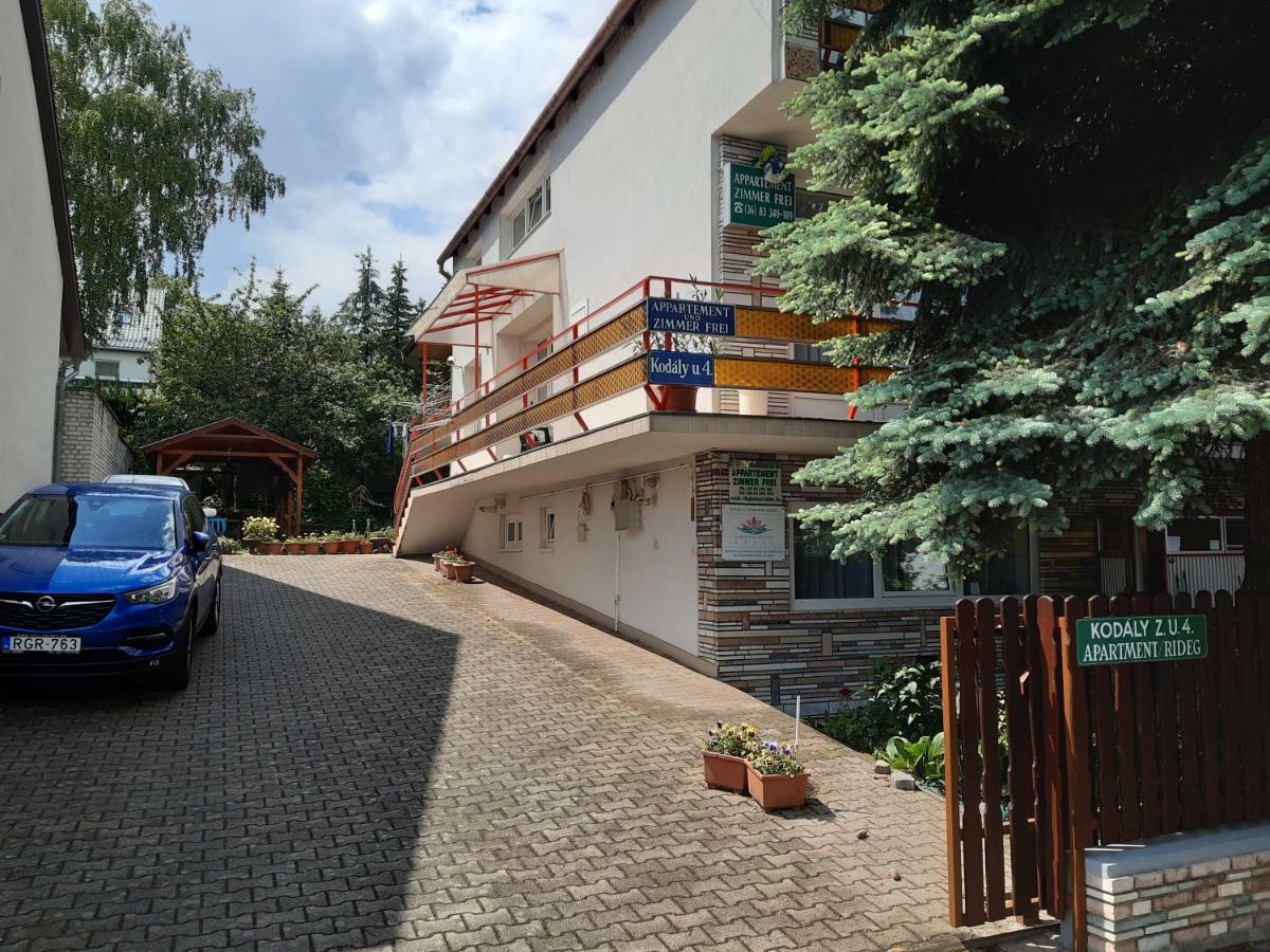 Apartment Pension Rideg Hévíz Dış mekan fotoğraf